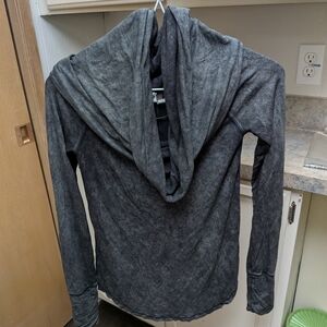 We The Free Charcoal Hooded Top